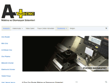 Tablet Screenshot of apluscnc.com